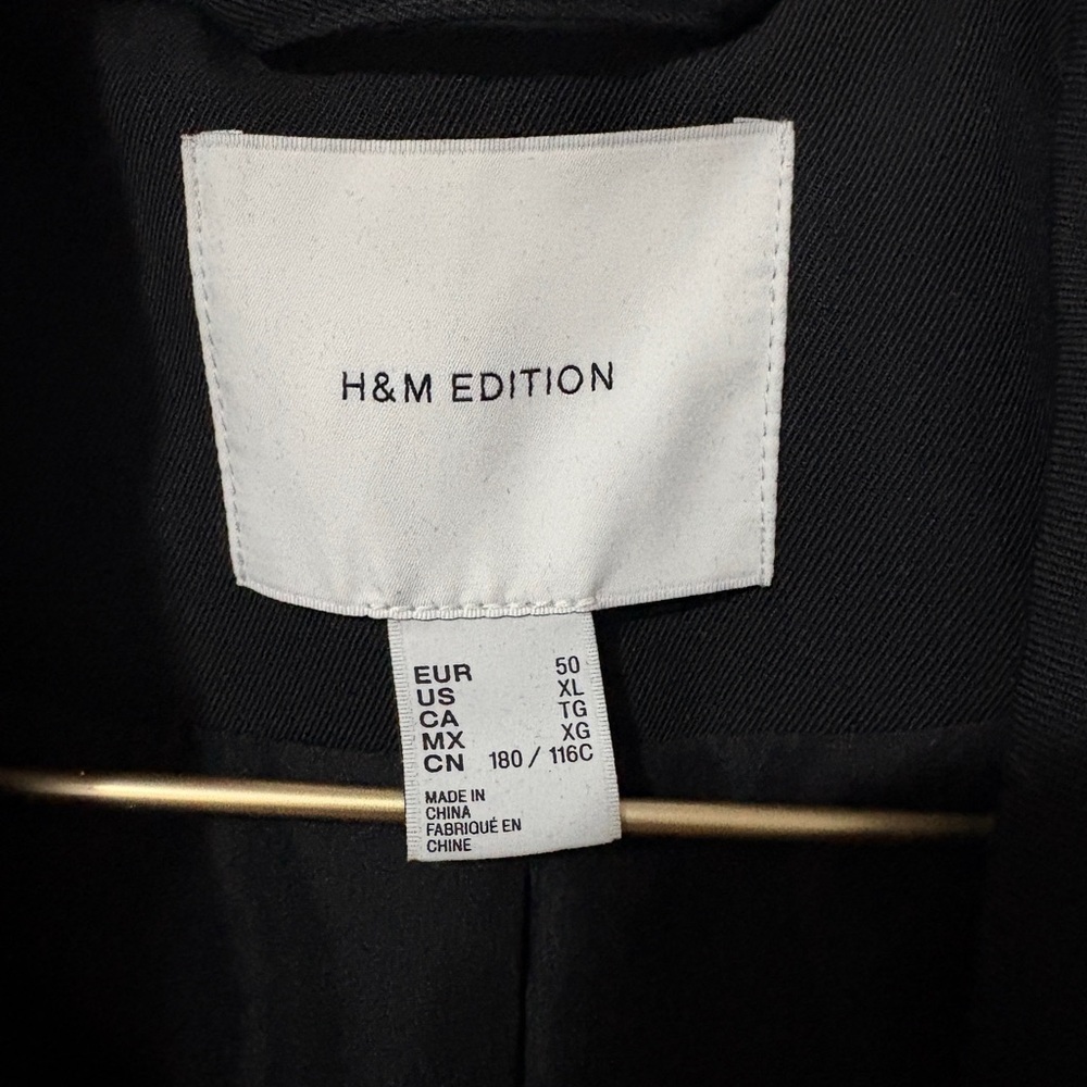 H&M Edition Black Blazer with Beaded Hem - Picture 6 of 6